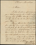 Gustavus Risberg to Susan Niemcewicz, November 11, 1800
