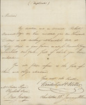 Vanderhorst & Miller to Susan U. Niemcewicz, January 22, 1801