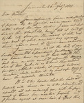 William Stephens to Susan Niemcewicz, February 26, 1801