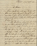 Gustavus Risberg to Susan U. Niemcewicz, March 29, 1801