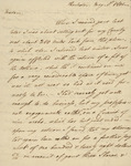 John Faucheraud Grimké to Susan Niemcewicz, May 1, 1801