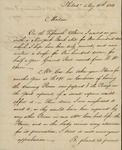 Gustavus Risberg to Susan Niemcewicz, May 11, 1801
