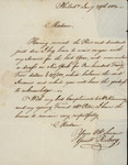 Gustavus Risberg to Susan Niemcewicz, January 29, 1802