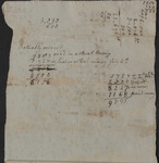 Niemcewicz Finances, July 25, 1801