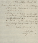Meeting of the Catawba Company, March 4, 1802