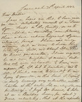 William Stephens to Susan U. Niemcewicz, April 30, 1802