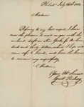 Gustavus Risberg to Susan U. Niemcewicz, July 26, 1802