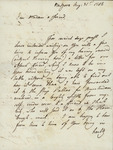 Henry Gahn to Susan Ursin Niemcewicz, August 31, 1802