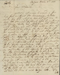 Henry Gahn to Susan U. Niemcewicz, October 8, 1802