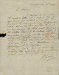 Henry Gahn to Susan U. Niemcewicz, November 11, 1802