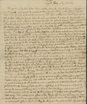 Susan Niemcewicz to Julian Niemcewicz, May 10, 1803