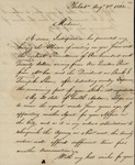 Gustavus Risberg to Susan Niemcewicz, August 1, 1803