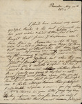 Peter Kean to Susan Niemcewicz, May 10, 1804
