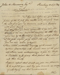 Joseph Pitcairn to Julian Niemcewicz, September 10, 1804 by Joseph Pitcairn