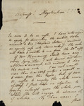 Henry Gahn to Unknown Person, November 11, 1804