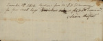 Julian Niemcewicz to Aaron Bedford, December 15, 1804