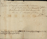 U.S. Bank Stock belonging to Susannah Niemcewicz, January 25, 1805