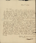 Peter Kean to Julian Niemcewicz, February 4, 1805 by Peter Philip James Kean