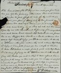 William Machne to Julian Niemcewicz, April 16, 1805