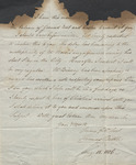 Thomas Biddle to Susan Niemcewicz, August 18, 1806 by Thomas Biddle