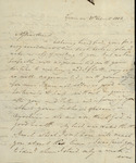 George Van Brugh Brown to Susan Niemcewicz, April 20, 1805 by George Van Brugh Brown