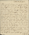 Julian Niemcewicz to Susan Niemcewicz, May 25, 1805 by Julian U. Niemcewicz
