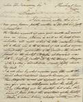 Joseph Pitcairn to Julian U. Niemcewicz, June 6, 1805 by Joseph Pitcairn