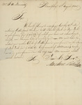 Machne and Robertson to Julian Niemcewicz, August 5, 1805 by Machne and Robertson