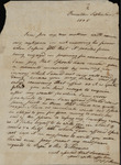 Peter Kean to Susan Niemcewicz, September 1, 1805 by Peter Philip James Kean