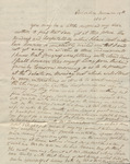 Peter Kean to Susan Niemcewicz, November 12, 1808 by Peter Philip James Kean