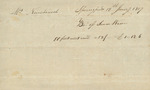 Jonas Wade with Susan Niemcewicz, January 13, 1807 by Jonas Wade and Susan U. Niemcewicz
