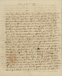 Beaumanoir de la Forest to Julian U. Niemcewicz, August 30, 1805 by Beaumanoir de la Forest
