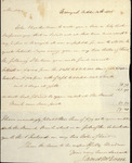 James McEvers to Susan Niemcewicz, October 14, 1805 by James McEvers