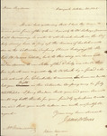James McEvers to Susan Niemcewicz, October 31, 1805 by James McEvers