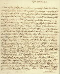 Julian Niemcewicz to Susan Niemcewicz, February 7, 1806 by Julian U. Niemcewicz