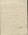 Sarah Ricketts to Susan Niemcewicz, July 11, 1806 by Sarah Ricketts