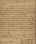 John Rutherfurd to Jacob Morris and Sarah Sabina Morris, January, 1813