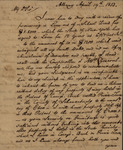 Richard Duncan to Peter Kean, April 19, 1813