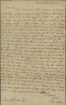 Peter Kean to Charles Ludlow, October 28. 1813