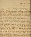 Sarah Sabina Kean and Peter Kean to Lewis Lee Morris, December 9, 1813