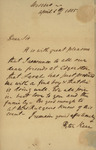 Peter Kean to John Rutherford, April 6, 1815 by Peter Philip James Kean