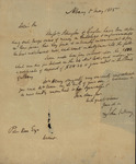 John V. Henry to Peter Kean, May 5, 1815