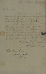 John Habersham to Peter Kean, February 27, 1817 by John Habersham