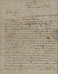 Peter Van Brugh Livingston to Peter Kean, September 15, 1817 by Peter Van Brugh Livingston II