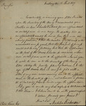 Mahlon Dickerson to Peter Kean, December 15, 1817 by Mahon Dickerson