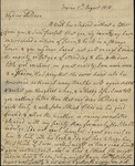 Susan Ursin Niemcewicz to Sarah Kean, August 13, 1818