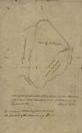 Map of lot sold by William Hartshorne and John Hartshorne to Aaron Pitney, March 26, 1814