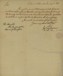 John Tyler to James Barbour, January 3, 1811