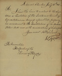 John Tyler to James Barbour, January 14, 1811