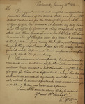 John Tyler to James Barbour, January 15, 1811 by John Tyler